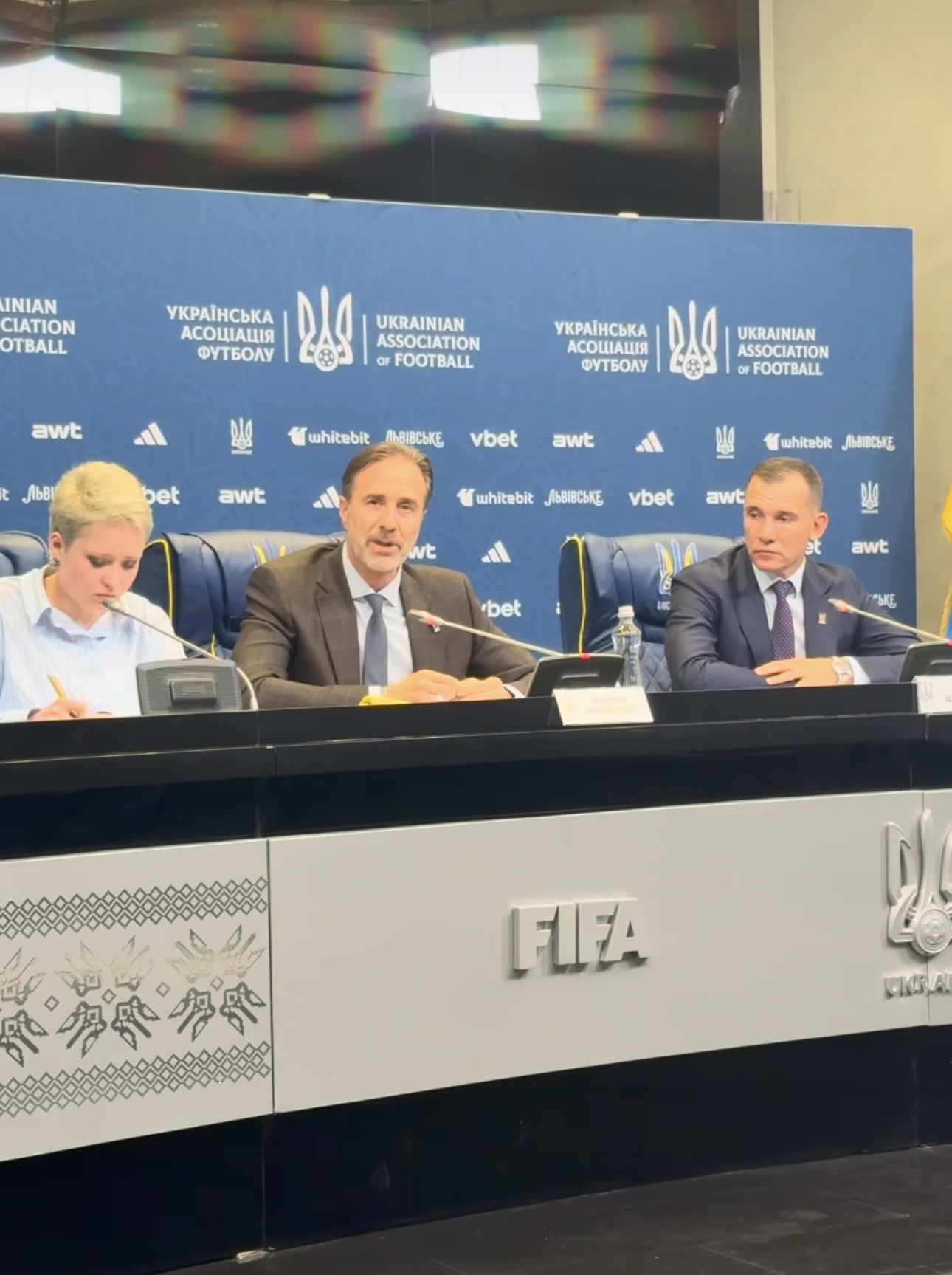 На пресконференції УАФ